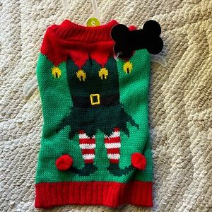 🎄🐕 NWT Christmas Dog sweater Size S